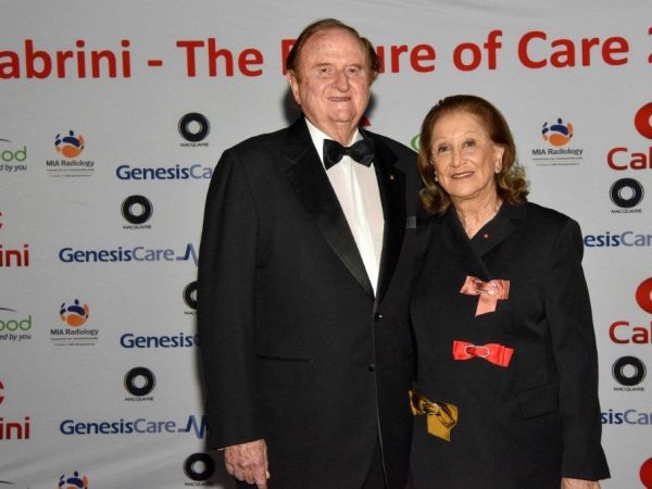 John and Pauline are long-standing supporters of Cabrini Hospital